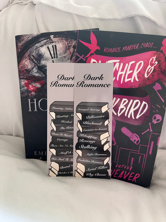 Dark Romance Bookmark