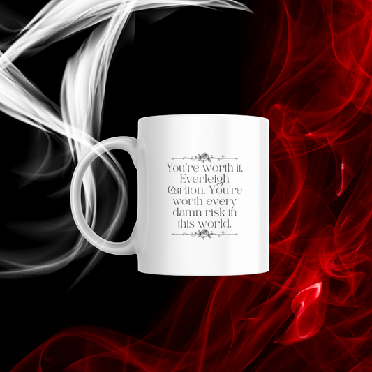 Deceitful Devotion Quote Mug